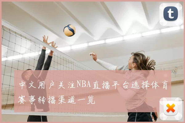 中文用户关注NBA直播平台选择体育赛事转播渠道一览